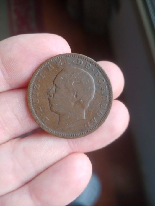 XX Réis de 1885  D.Luís I Escassa