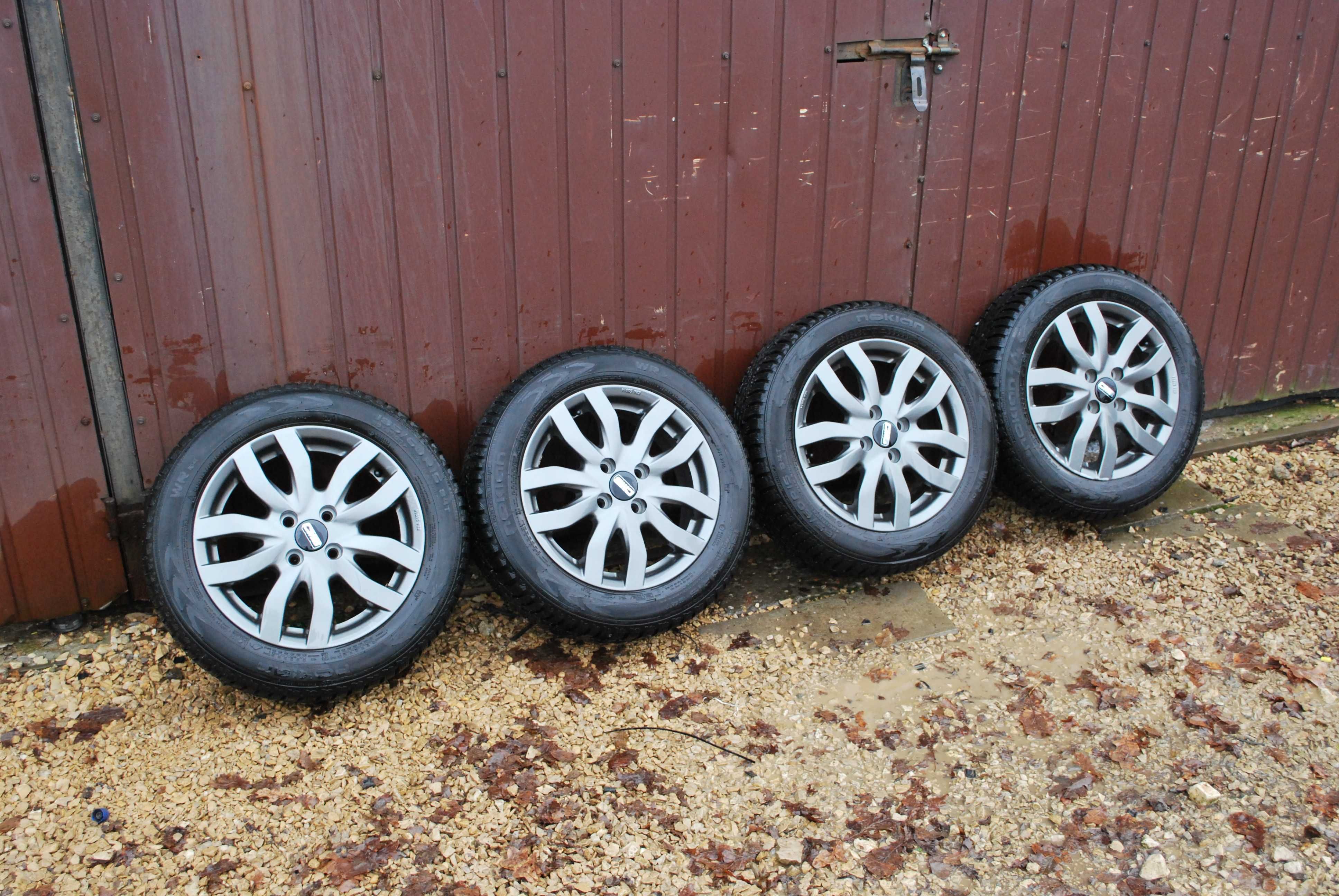 Koła 185/60 R15 4x100 ALufelgi + opony zimowe 7mm Toyota Yaris Ford