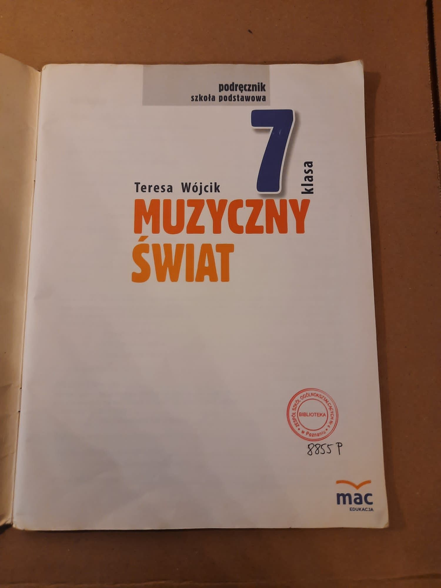 Podręcznik do muzyki 7 Muzyczny Świat