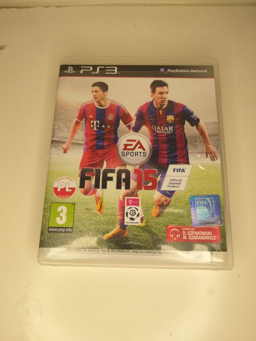 Gra Fifa 15 PS3 Play Station 3 ps3 pudełkowa fifa FIFA PL