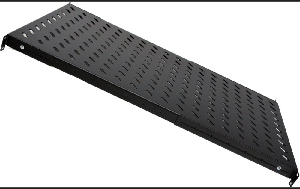 Полиця стаціонарна CMS 19" 1U для серверної шафи/стійки