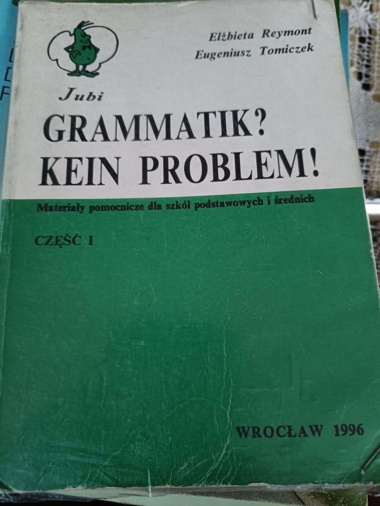 Książka do nauki języka niemieckiego