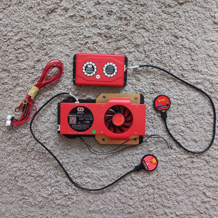 Комплект BMS Daly 4S 12V 250A + активний балансир 4S 1A.