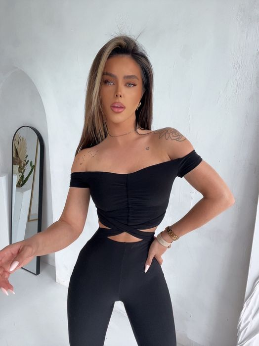 Komplet LOYAL CLUB czarny La Manuel XS S