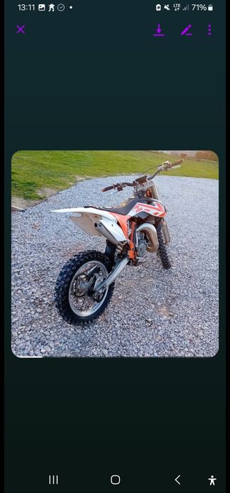 Ktm sx 85 2017r.