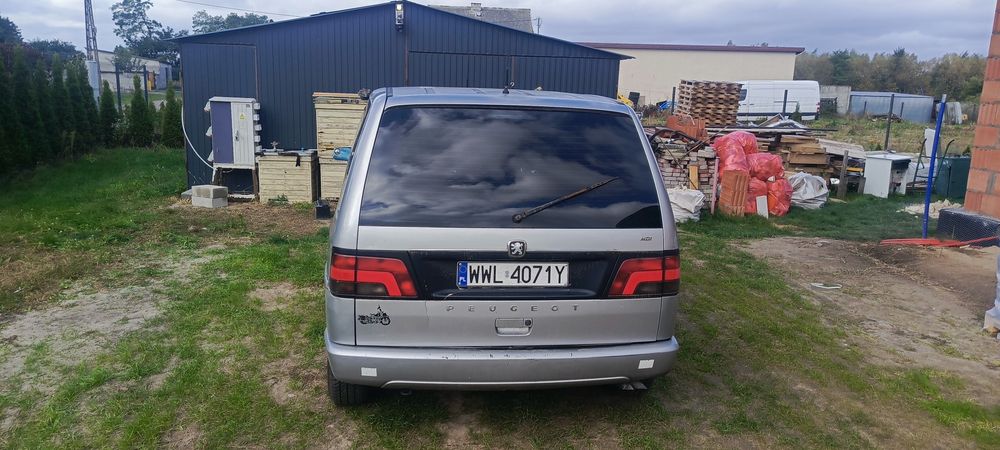 Peugeot 806 2.1 td klimatyzacja OC przegląd jest do nowego roku
