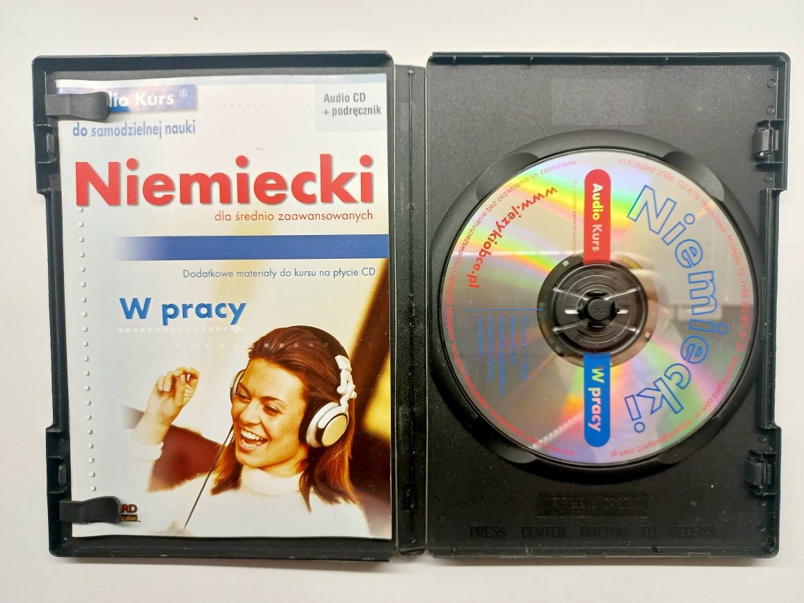 Audio Kurs języka niemiecki W pracy  CD DVD Utri Reinhold niemiecki