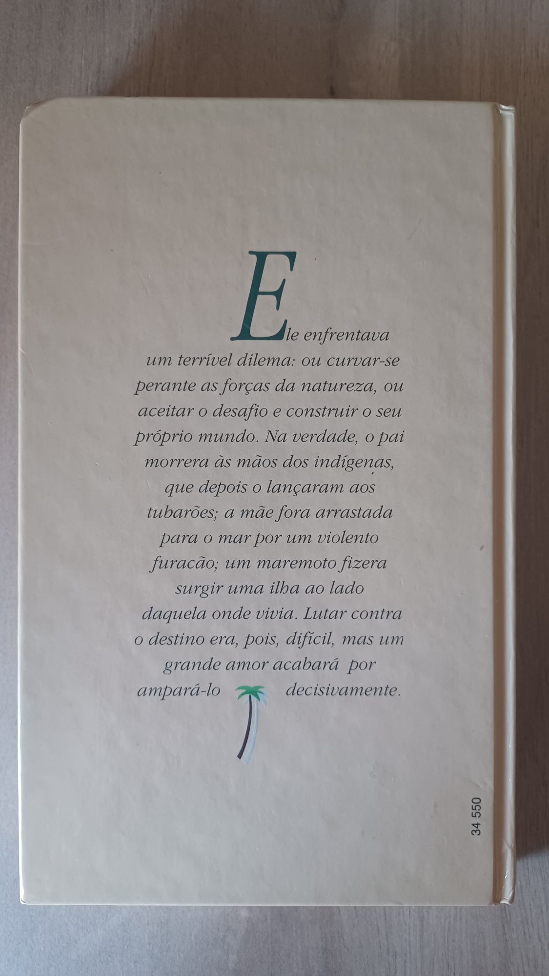 Livro "Amar à Sombra das Palmeiras" de Heinz G. Konsalik