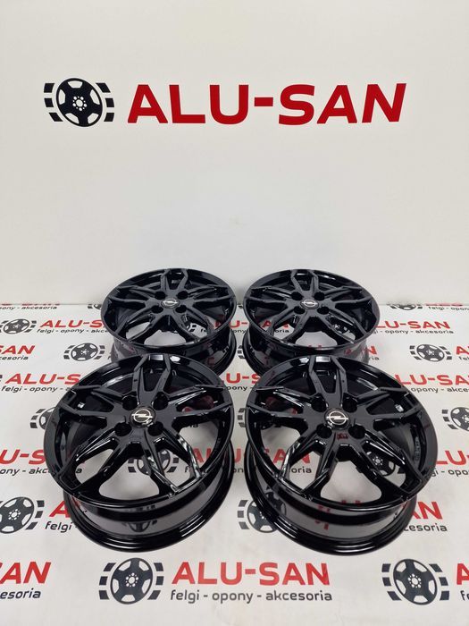 NOWE oryginalne alufelgi OPEL 16" 4x108 Mokka Crossland CorsaF- Czarny