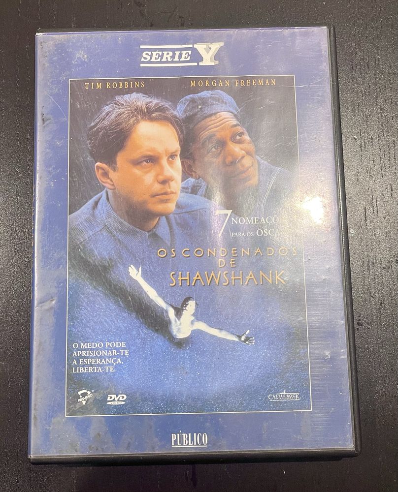 Filme - os condenados de Shawshank - DVD