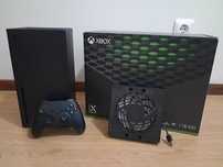 Xbox Series X + Cooler externo, pronto pra jogar !!!