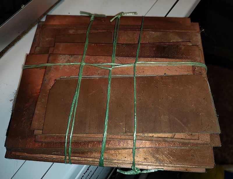 laminat  miedziowany dla elektronika amatora, towar z PRL
