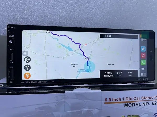 Сенсорная магнитола Android 13 6288A в машину, 1Din 4 Gb на 64 Gb 9080