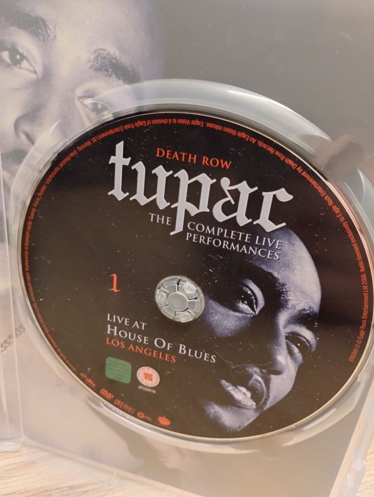 2pac , Tupac shakur live at the house of blues , club 662 , 2 DVD