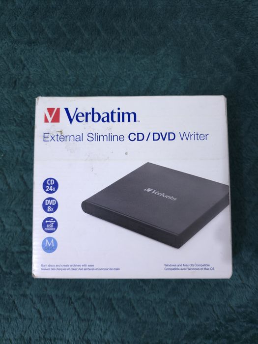 Nagrywarka zewnętrzna DVD Verbatim USB