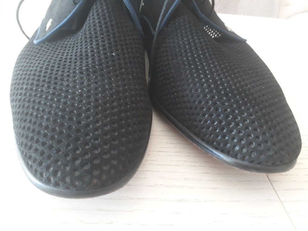 Замшевые туфли Aldo brue . Made in Italy
