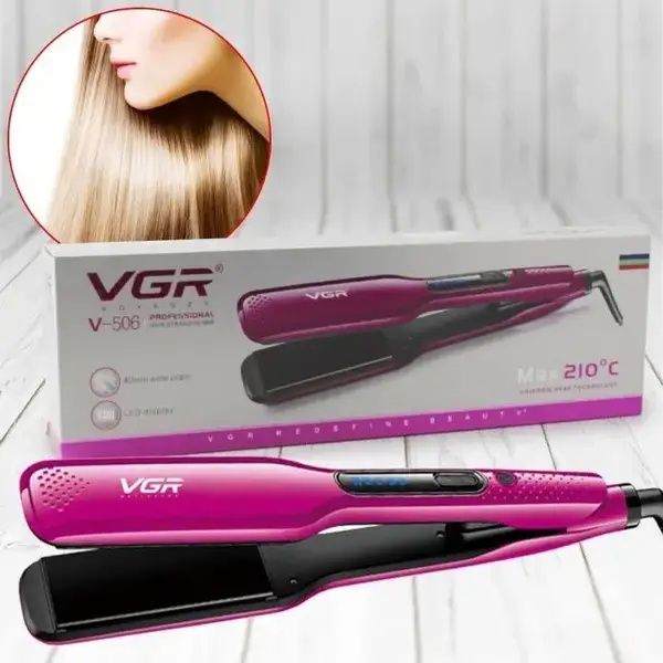 Плойка для волос VGR-V 506, выпрямитель для укладки и выпрямления 7900