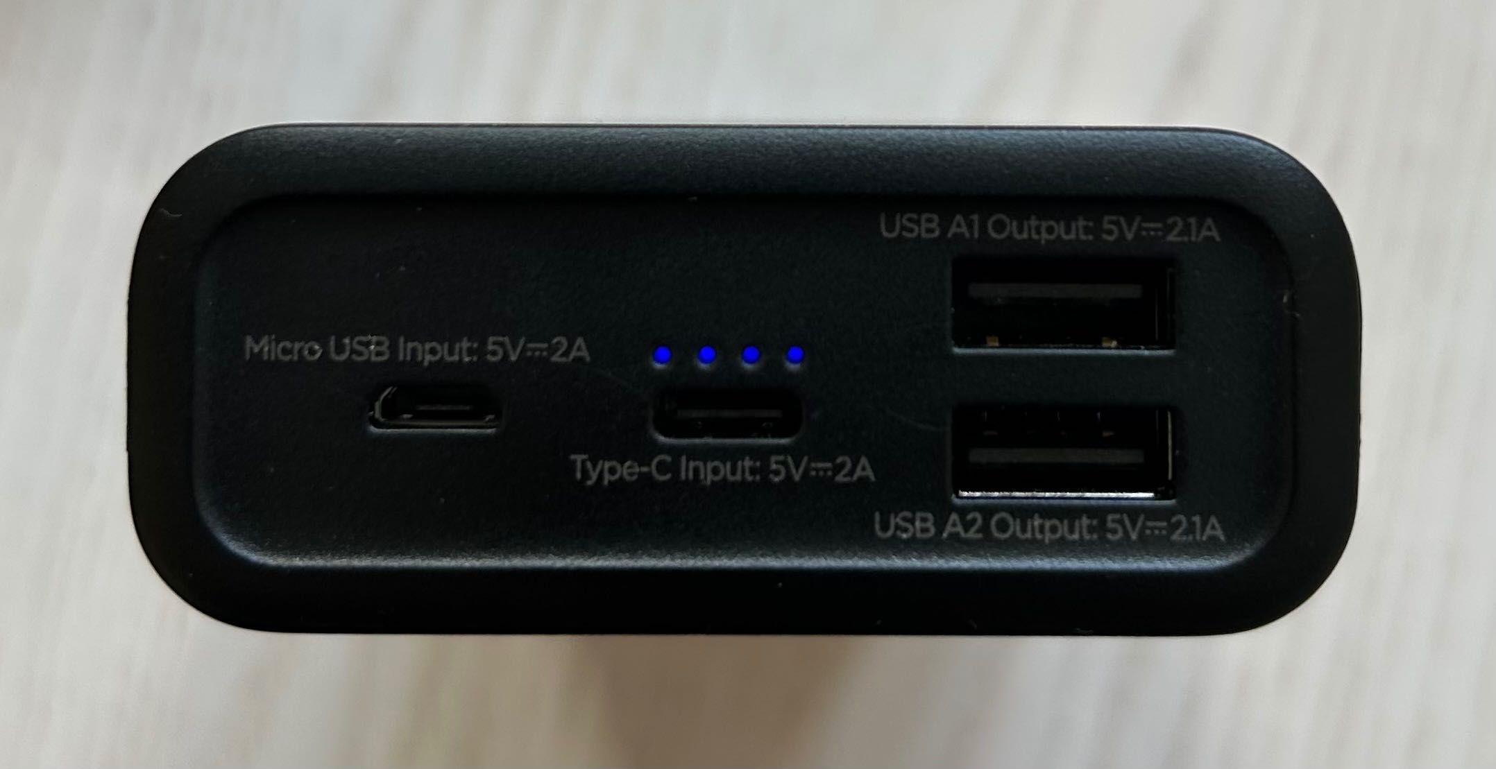 Павербанк УМБ Canyon Power Bank 20000 mAh PB-2001 Black
