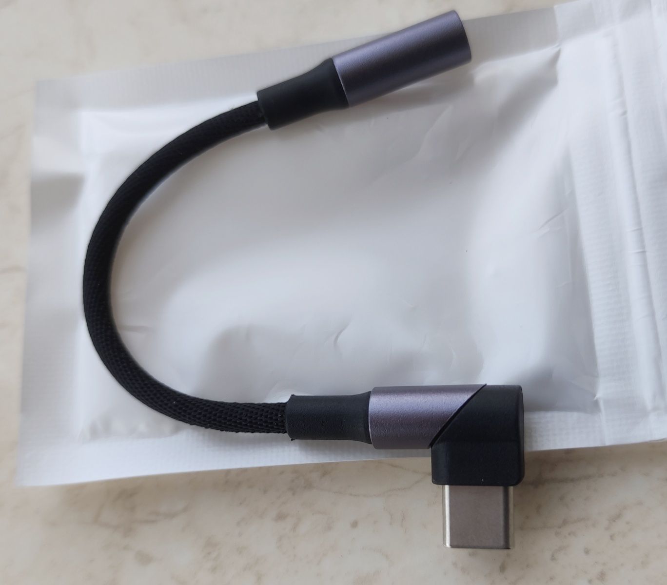 Переходник для наушников USB-C на 3.5