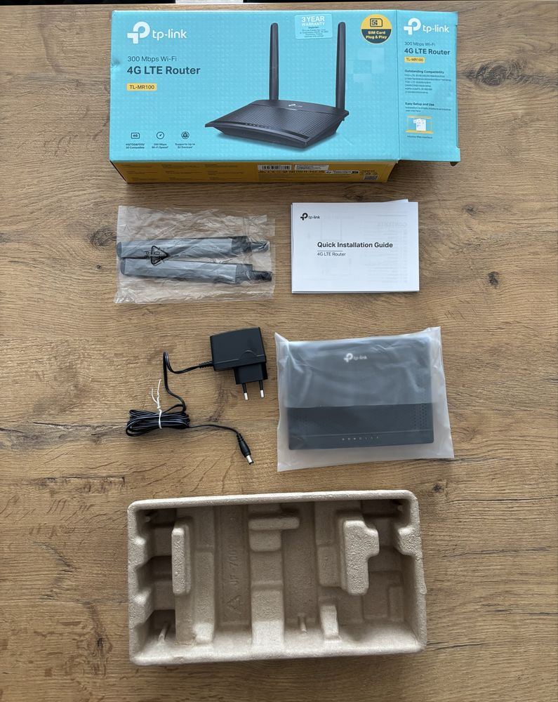 Router TP Link TL-MR100 4G LTE sim