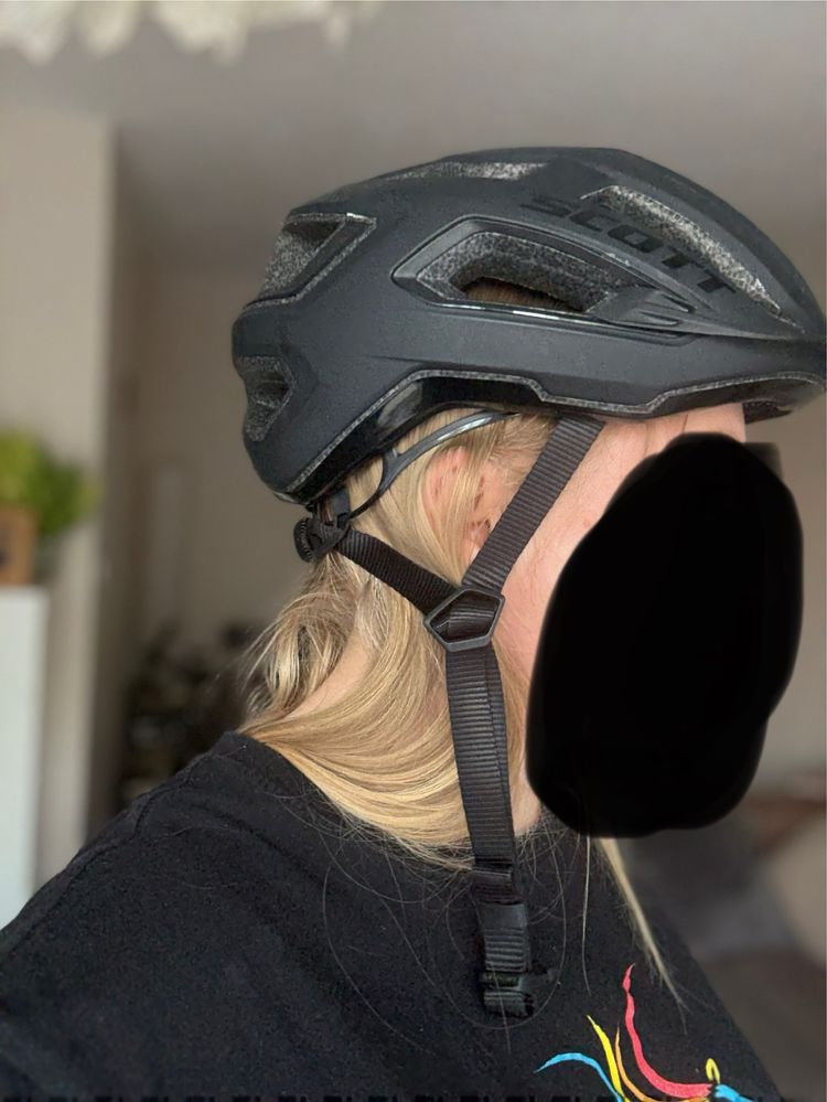 Kask rowerowy MTB, scott ARX, M, 55-59 cm, czarny