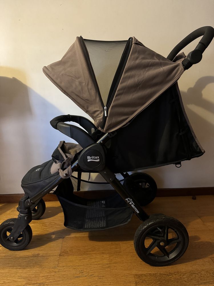 Carrinho Britax Römer B-Motion + Alcofa Azul Britax Römer