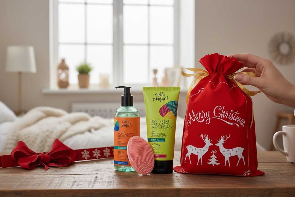 Prezent na święta świąteczny zestaw kosmetyków dla nastolatki Kosmetyk