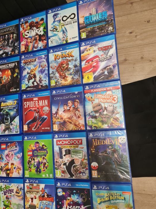 Gry dla dzieci Ps4 slim Pro ps5 Sprzedam zamienię