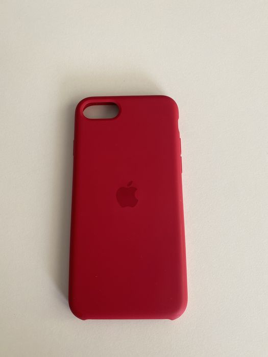 Siliconowe etui do iPhone’a SE oryginał czerwone