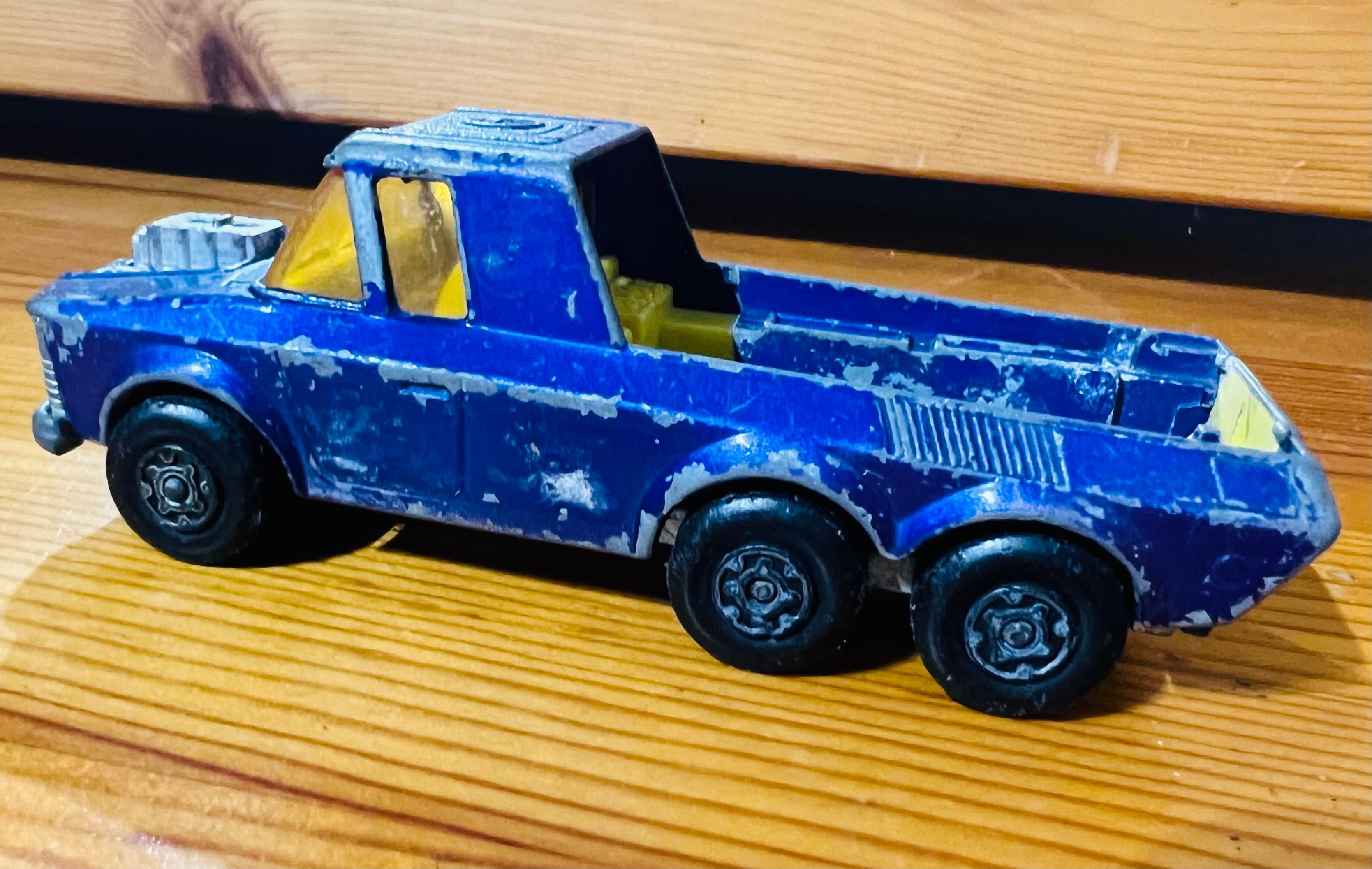 Auto Pick-up Truck Jeep MATCHBOX K-6/11 Super Kings Model 1974r Unikat
