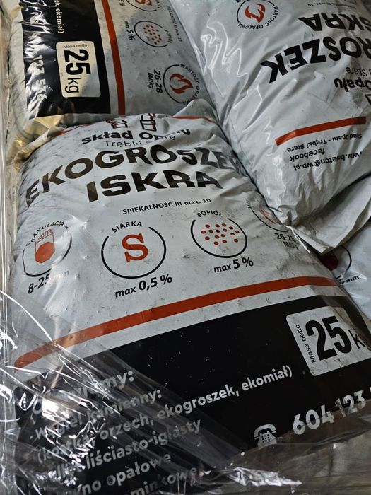 Węgiel Groszek Ekogroszek, Pellet Olczyk, Drewno Kominkowe.