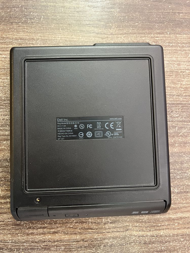 Зовнішній оптичний привід Dell K01B DVD-RW