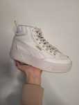 Biale wysokie sneakersy na platformie puma karmen 2 ll 39