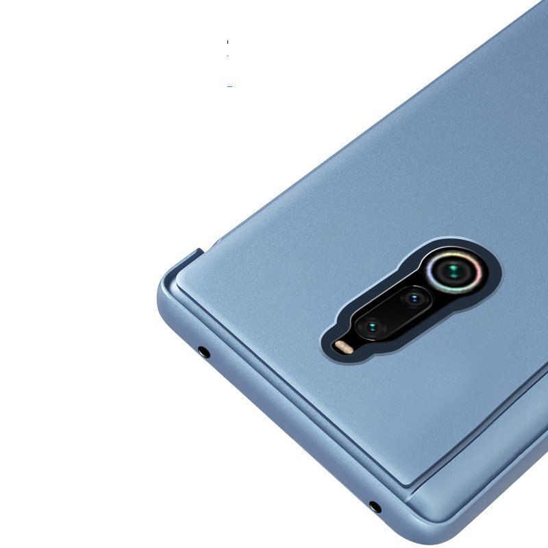 Etui Z Klapką Clear View Case Xiaomi Mi 8 / Xiaomi Mi 8 Pro Niebieski