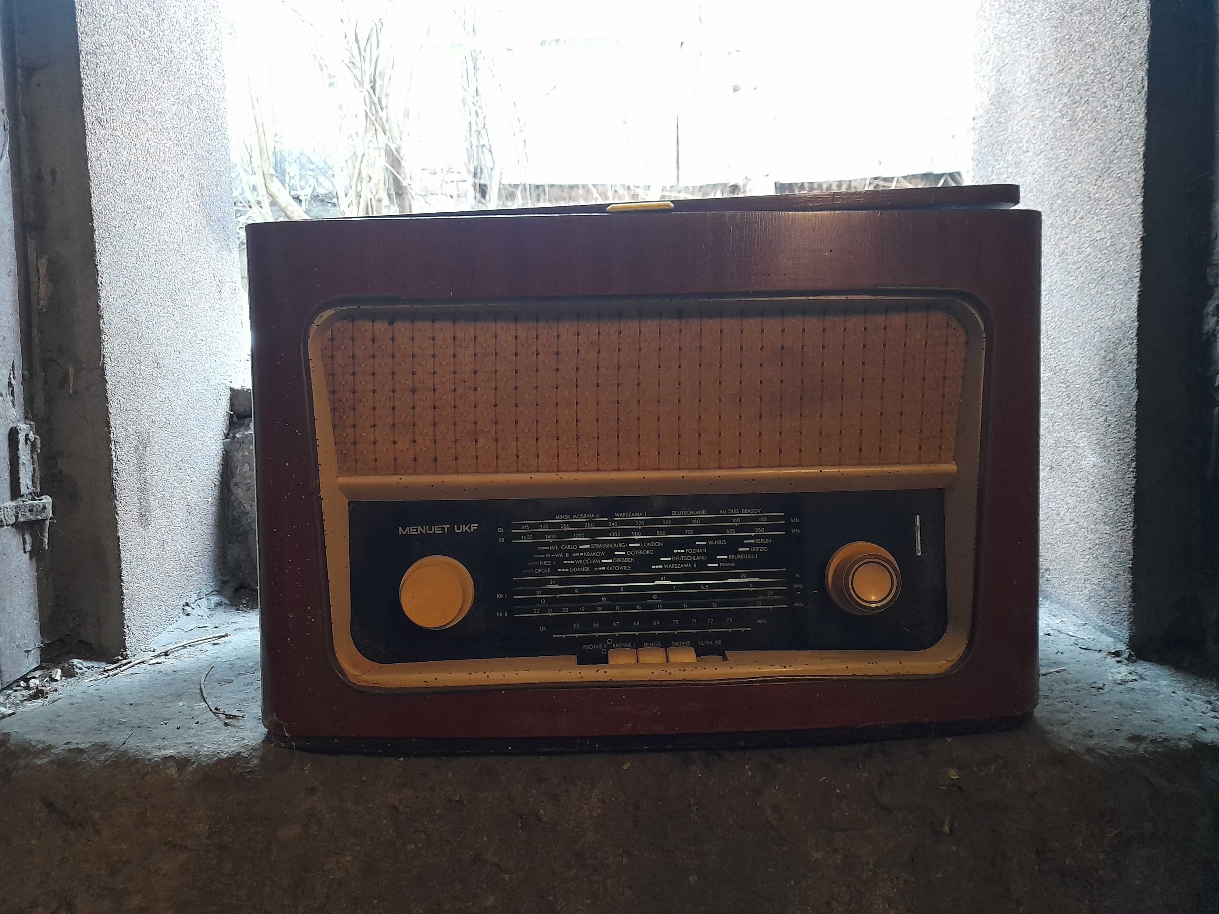 Radio Menuet z adapterem