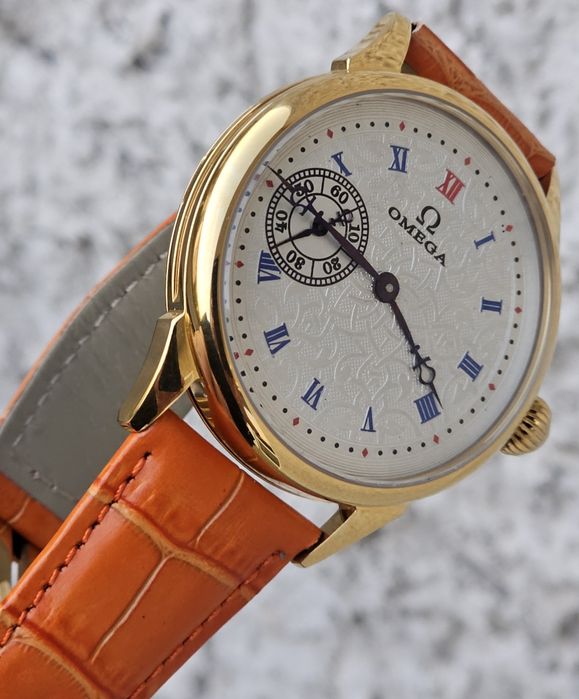 Omega Pasówka piękny zegarek