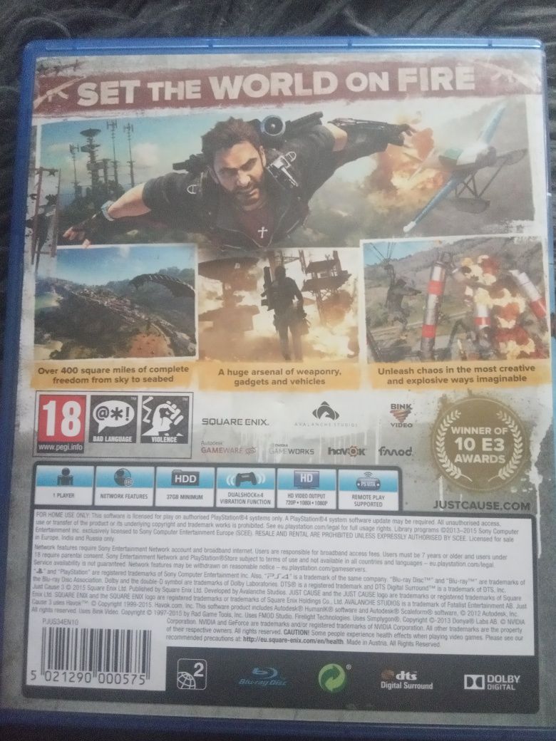 Gra Just Cause 3 PS4