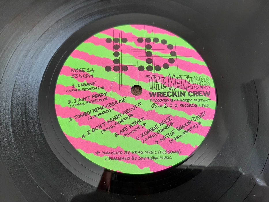 The Meteors - Wreckin´Crew - UK - Vinil LP