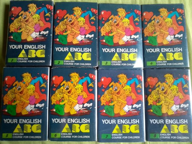 Kolekcja kasety do nauki języka angielskiego