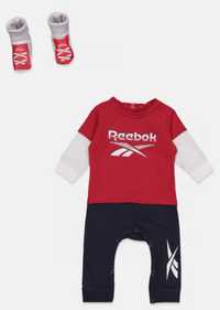 Reebok komplet niemowlęcy body ze skarpetkami rozmiar 0/3M 62 cm