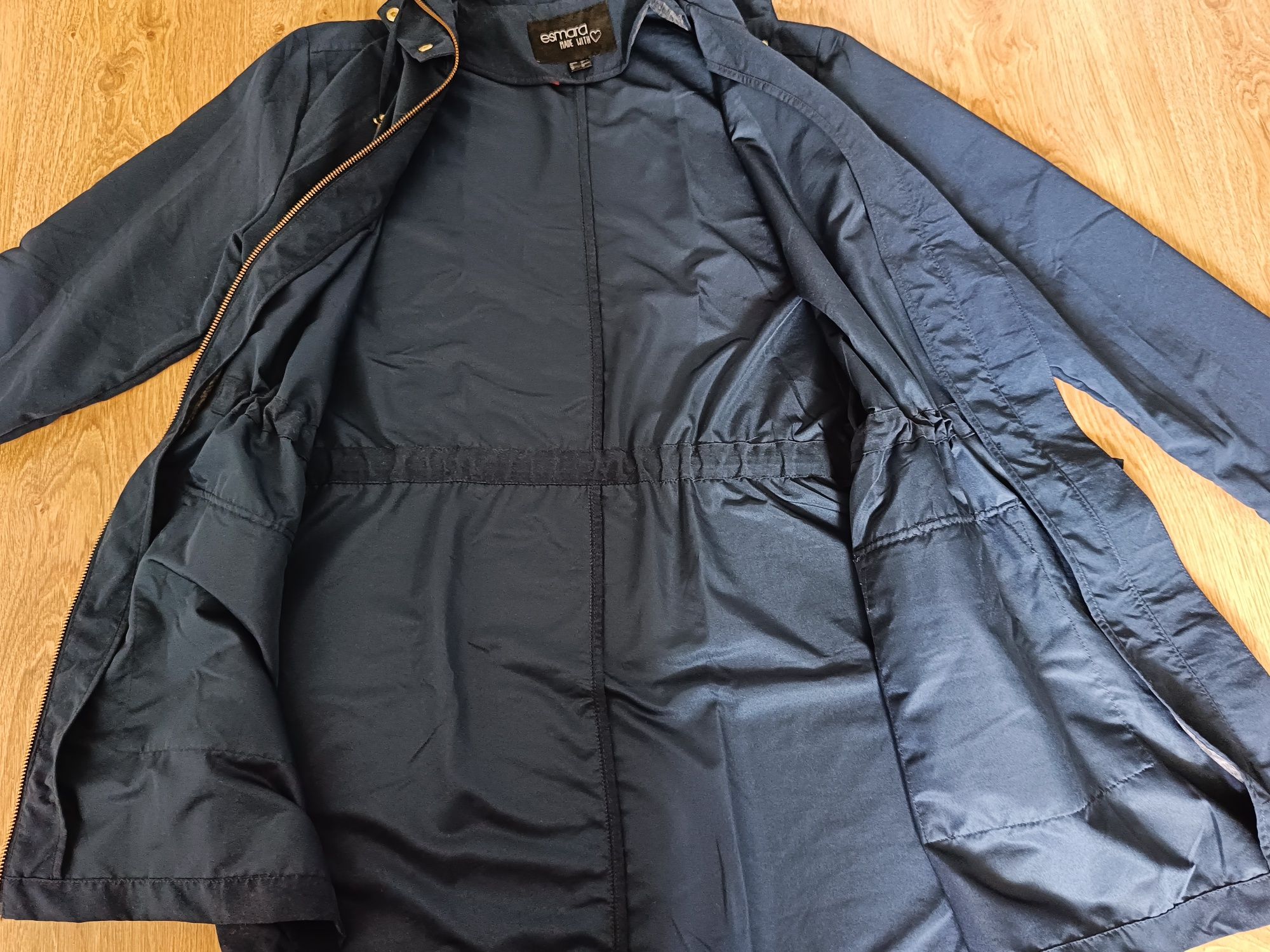 Kurtka damska wiosenna parka,stan idealny r 42