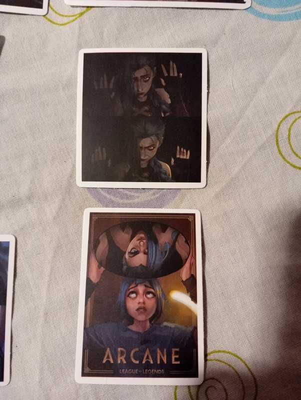 Arcane stickers / autoculantes jinx