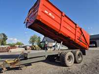 Przyczepa rolnicza wywrotak KIMADAN tandem 12-16 ton