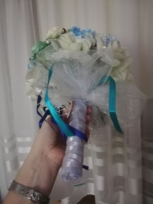 Bukiet ślubny sztuczny