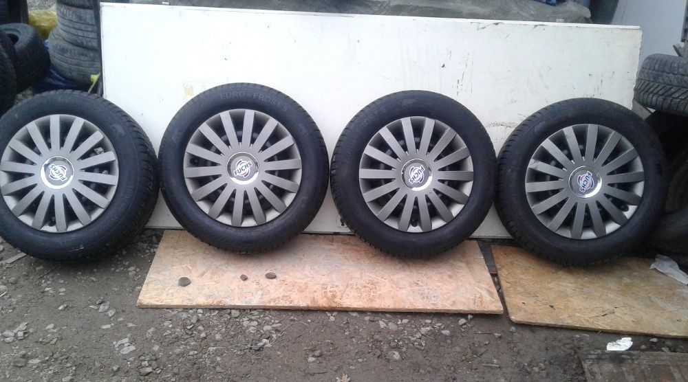 4 Koła Zimowe jak Nowe 207 208 Peugeot 307 308 Partner C3 C4 DS3 301