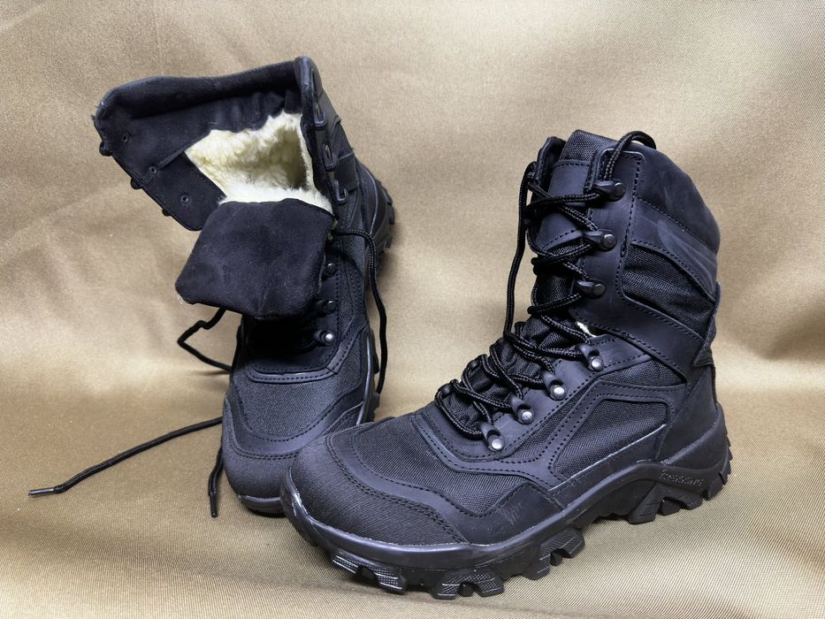 Ботинки тактичні зимові хутро штучне натуральне Gore-Tex 40-46 Розн.