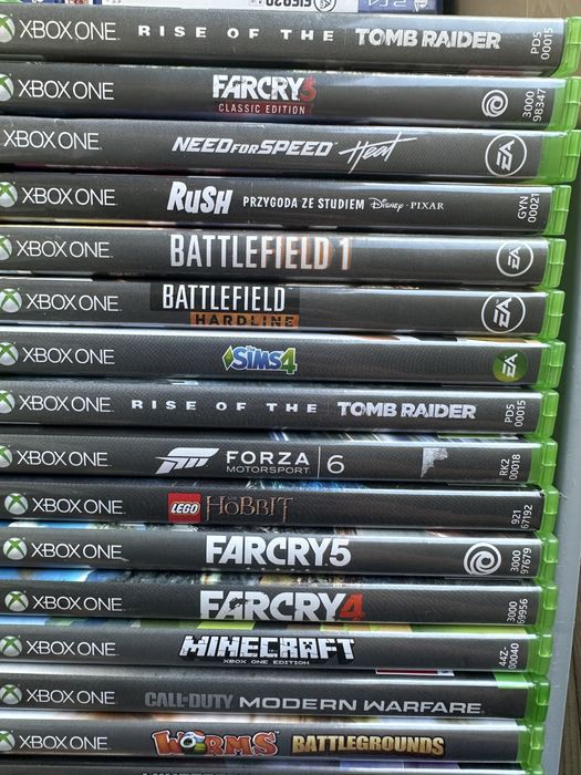 Gry Xbox One S X Series sprzedam zamienię różne ceny