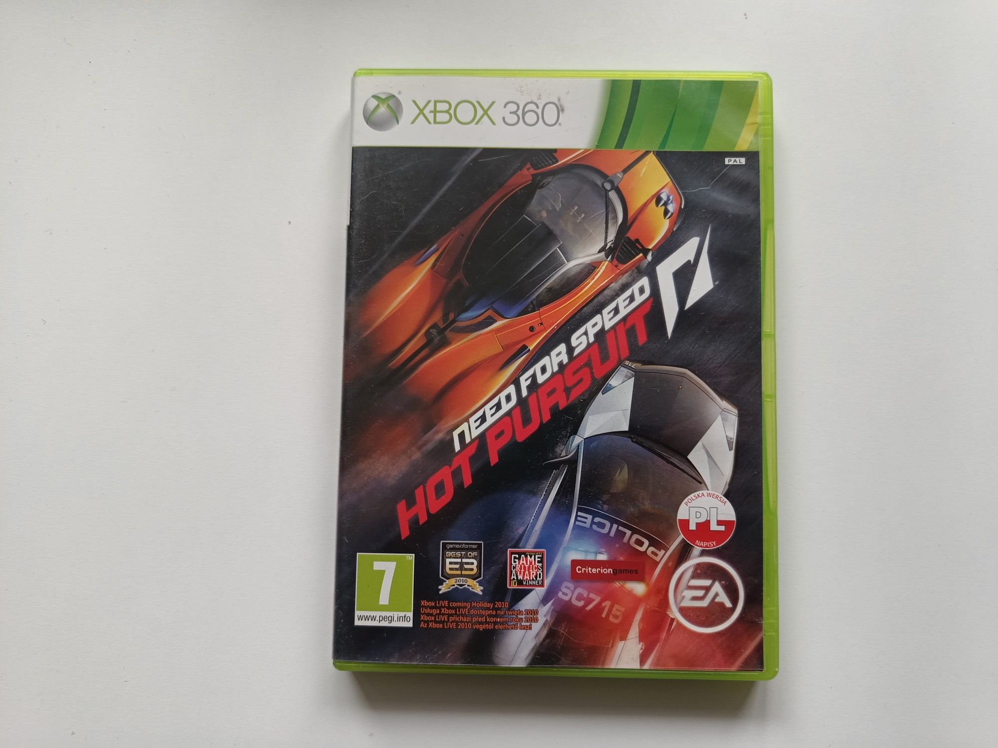 Gra Xbox 360 Need For Speed Hot Pursuit (Polska wersja)