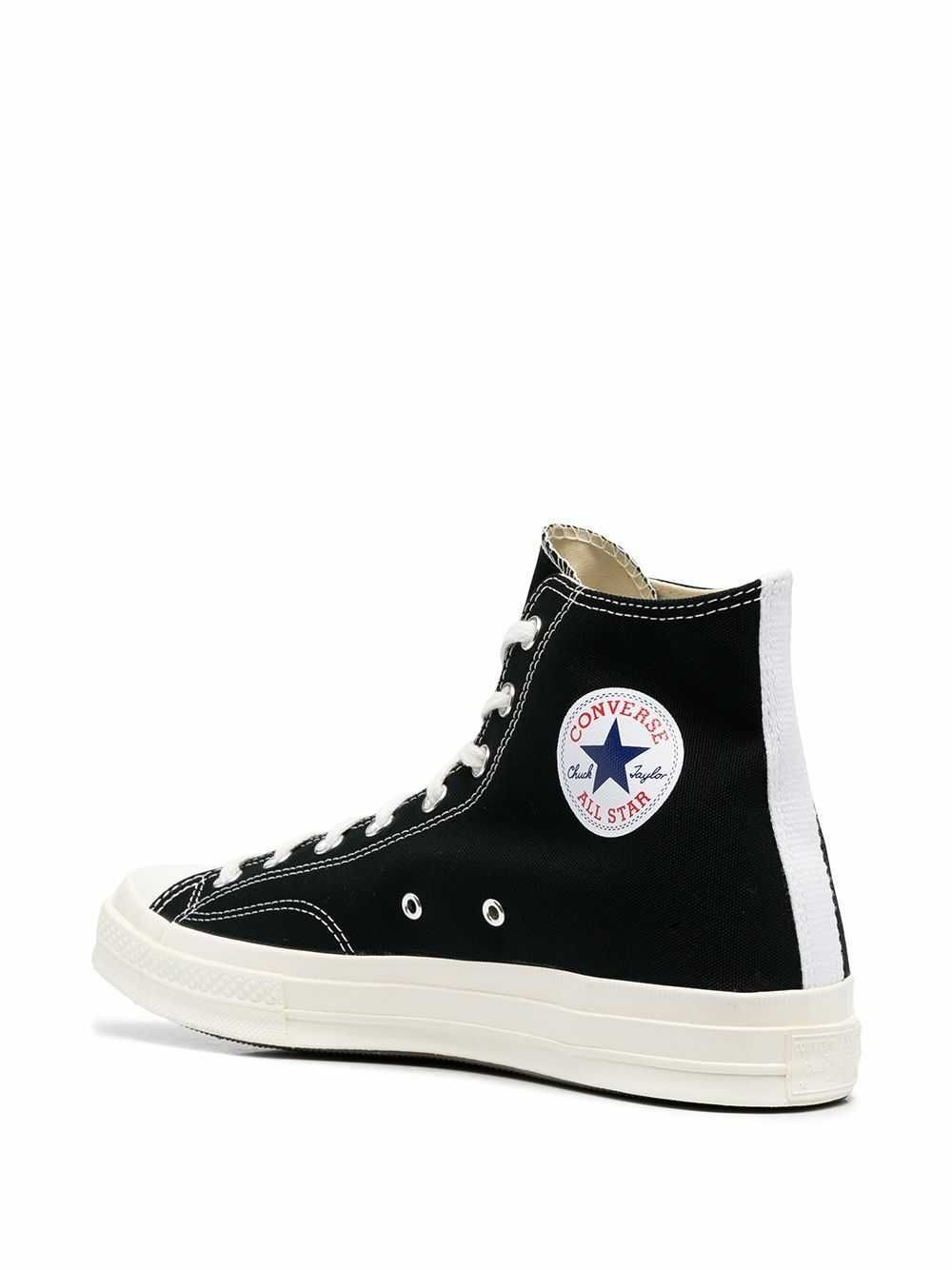 Кеди Converse x Comme Des Garcons Play High Top Sneakers Black