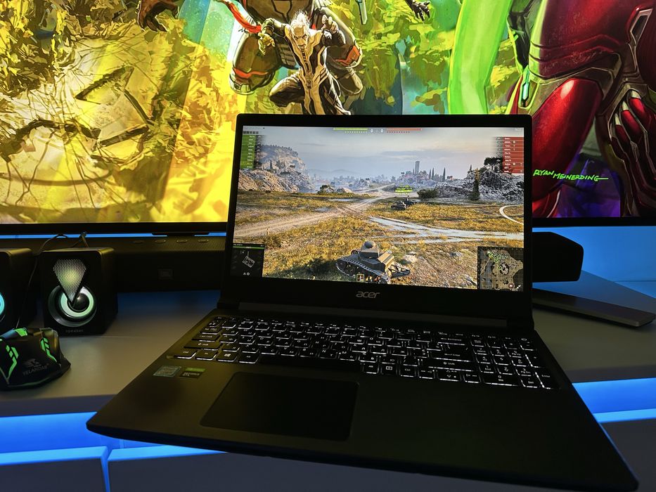 ТОП! ИГРОВОЙ Acer ASPIRE 7 2023г + Комплект Девайсов